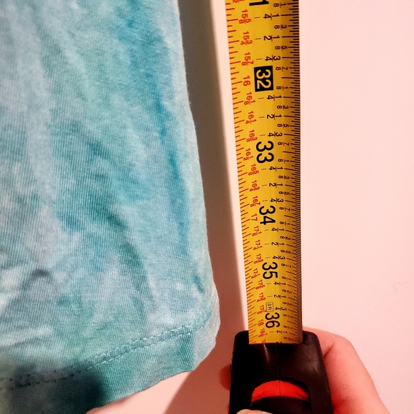 🍭 3 x $25 | INDIRA Tie Dye Turquoise Mermaid skirt Sz M - Picture 3 of 7